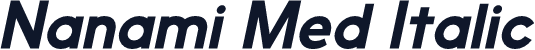 Nanami Med Italic