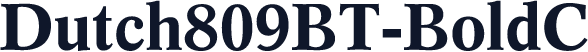 Dutch809BT-BoldC