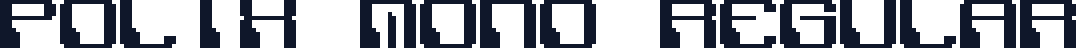 Polix Mono Regular