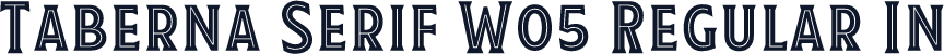 Taberna Serif W05 Regular In