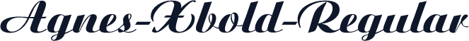 Agnes-Xbold-Regular