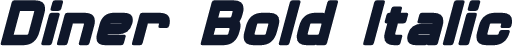 Diner Bold Italic