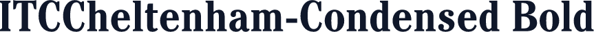 ITCCheltenham-Condensed Bold