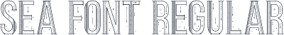Sea Font Regular