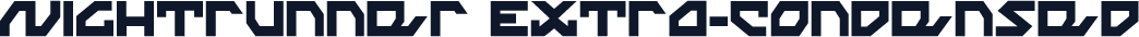 Nightrunner Extra-Condensed