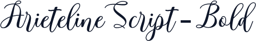 ArietelineScript-Bold