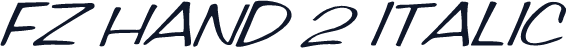 FZ HAND 2 ITALIC