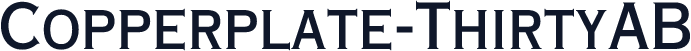 Copperplate-ThirtyAB