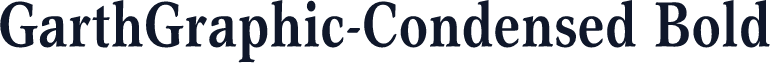 GarthGraphic-Condensed Bold