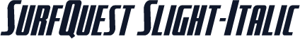 SurfQuest Slight-Italic
