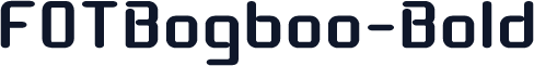 FOTBogboo-Bold