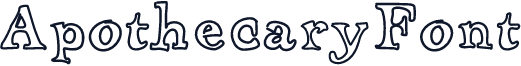 ApothecaryFont