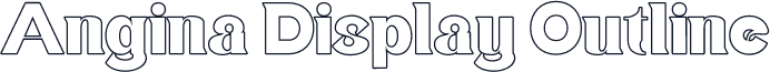 Angina Display Outline