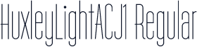 HuxleyLightACJ1 Regular