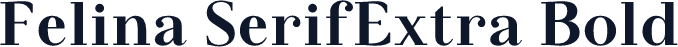 Felina SerifExtra Bold