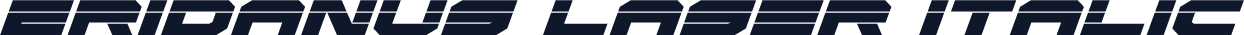 Eridanus Laser Italic