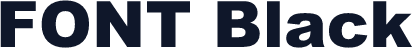 FONT Black