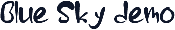 Blue Sky demo