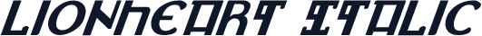 Lionheart Italic