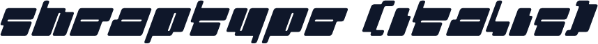 cheaptype (italic)