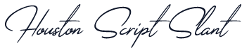 Houston Script Slant