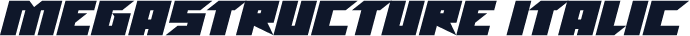 Megastructure Italic