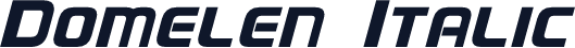 Domelen Italic