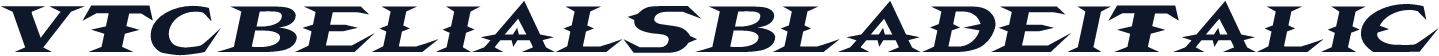 VTCBelialsBladeItalic
