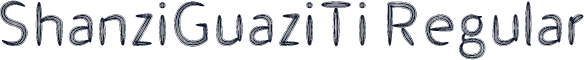 ShanziGuaziTi Regular