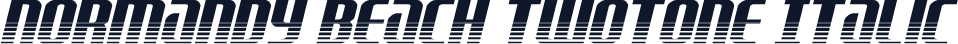 Normandy Beach Twotone Italic