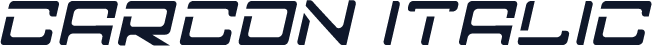 CARCON Italic
