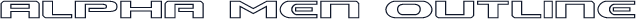 Alpha Men Outline