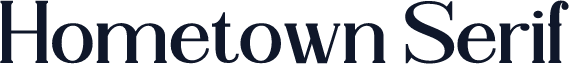 Hometown Serif