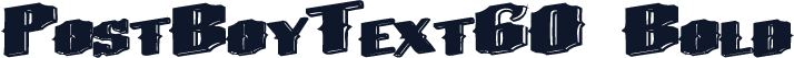 PostBoyText60 Bold