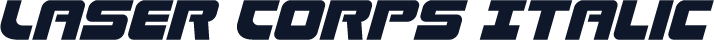 Laser Corps Italic