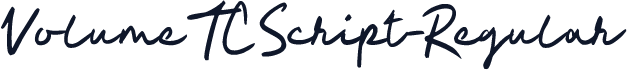 VolumeTCScript-Regular