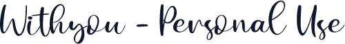 Withyou - Personal Use