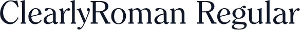 ClearlyRoman Regular