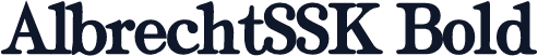 AlbrechtSSK Bold