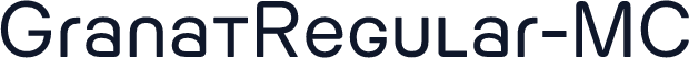 ☞GranatRegular-MC