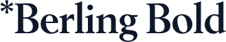 *Berling Bold