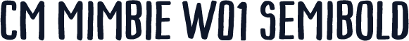 CM Mimbie W01 Semibold