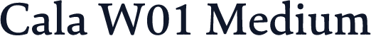 Cala W01 Medium