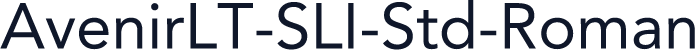 AvenirLT-SLI-Std-Roman
