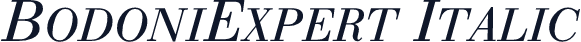 BodoniExpert Italic