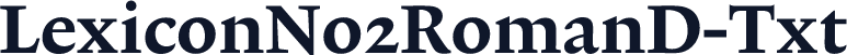LexiconNo2RomanD-Txt