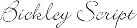 Bickley Script