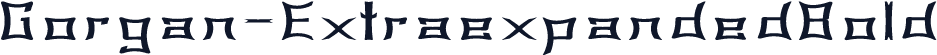 Gorgan-ExtraexpandedBold