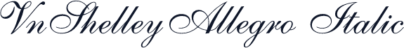 VnShelleyAllegro Italic
