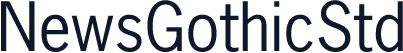 NewsGothicStd